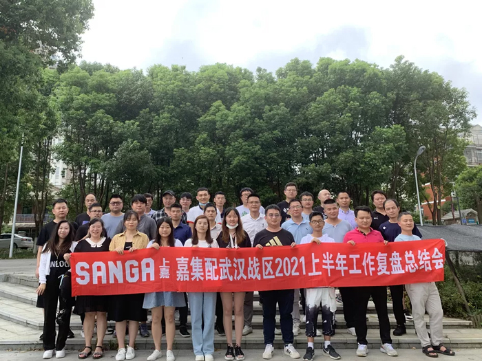嘉集配武漢戰區2021年上半年工作復盤總結會