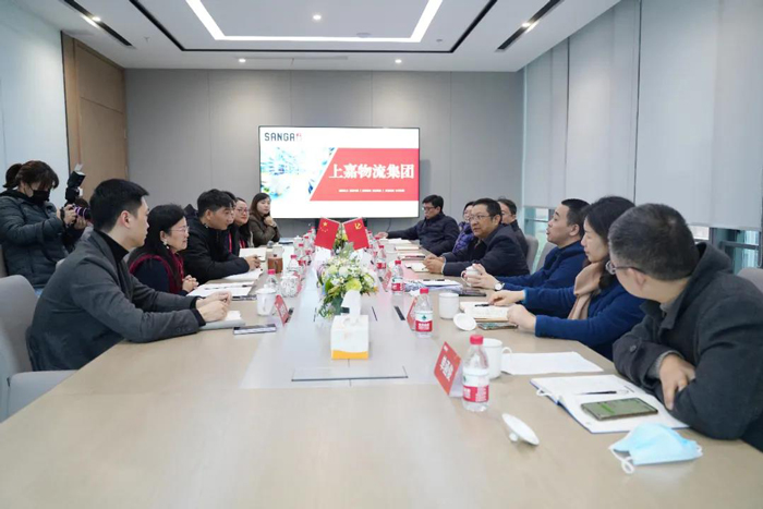 區各級領導干部與上嘉各部門負責人進行深度會談