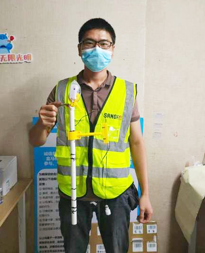上嘉廣州水產倉揀貨組小張